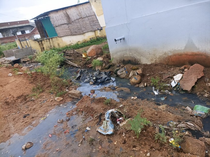 గద్వాల్ మున్సిపాలిటీలో డ్రైనేజీ సమస్య ప్రజలు తీవ్ర ఇబ్బందులు!.