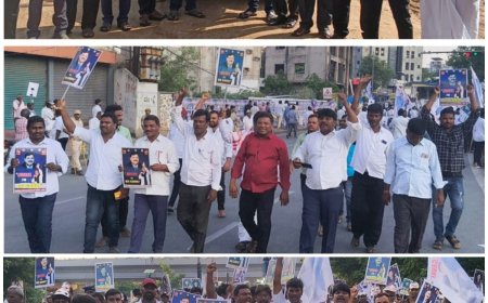 సుప్రీంకోర్టు ప్రధాన న్యాయమూర్తి సిజేఐ బిఆర్ గవాయి కోసం కదిలిన చిన్నంబావి మండల పద్మశ్రీ మంద కృష్ణ మాదిగ గారి సైన్యం