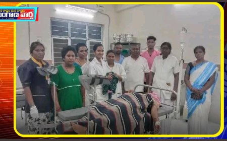 100 పడకల ఆసుపత్రిలో  మొదటి కాన్పు విజయవంతం