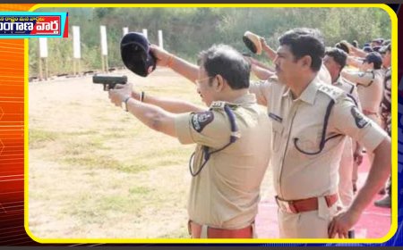 మ‌ళ్లీ తుపాకీ ప‌ట్టిన సీపీ స‌జ్జ‌నార్‌