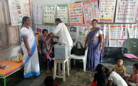 గర్భిణీ స్త్రీలు  వ్యాక్సిన్ వేసుకోవాలి ఏఎన్ఎం ఝాన్సీ రాణి