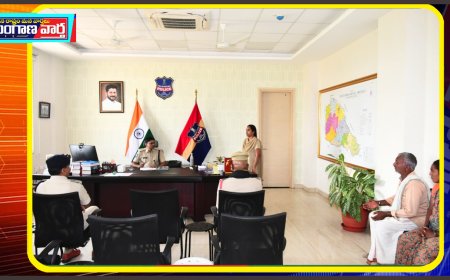 ప్రజావాణిలో 15 ఫిర్యాదులు స్వీకరణ ఎస్పీ