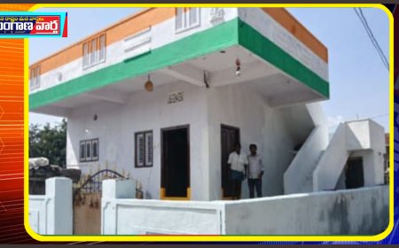 శరవేగంగా ఇందిరమ్మ ఇండ్ల నిర్మాణాలు.. హౌసింగ్ ఏఈ గోపిసింగ్
