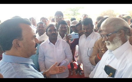 మా సమస్యలను పరిష్కారం చేయరా? మంత్రిని నిలదీసిన శ్రీశైలం నిర్వహితుడు పెబ్బేటి నారాయణరెడ్డి