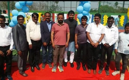 నాగోల్ లో జీఎస్కే స్పోర్ట్స్ అరినా గ్రాండ్ ను నూతనంగా ప్రారంభించారు