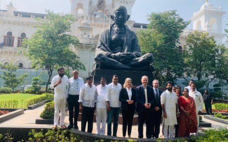 తెలంగాణ రాష్ట్ర అసెంబ్లీ ని సందర్శించిన జర్మనీ డెలిగేట్స్