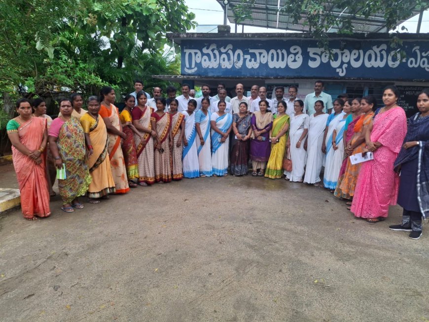 ఏపూరు గ్రామాన్ని సందర్శించిన యాదాద్రి భువనగిరి అధికార బృందం