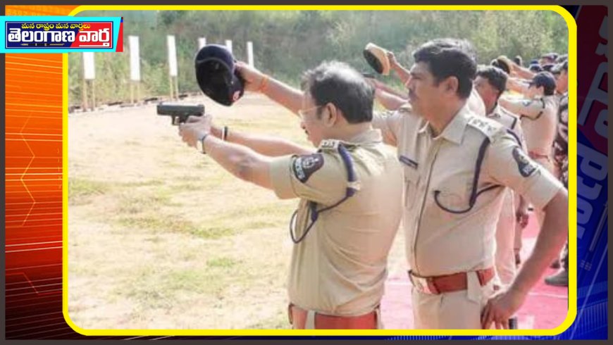 మ‌ళ్లీ తుపాకీ ప‌ట్టిన సీపీ స‌జ్జ‌నార్‌