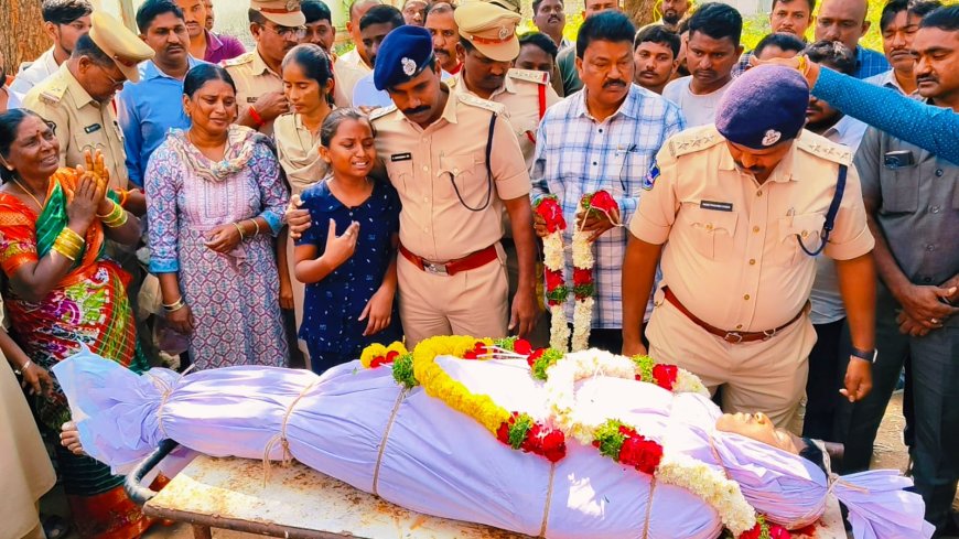 పోలీసు కుటుంభం మంచి సోదరున్ని కోల్పోయింది జిల్లా ఎస్పీ