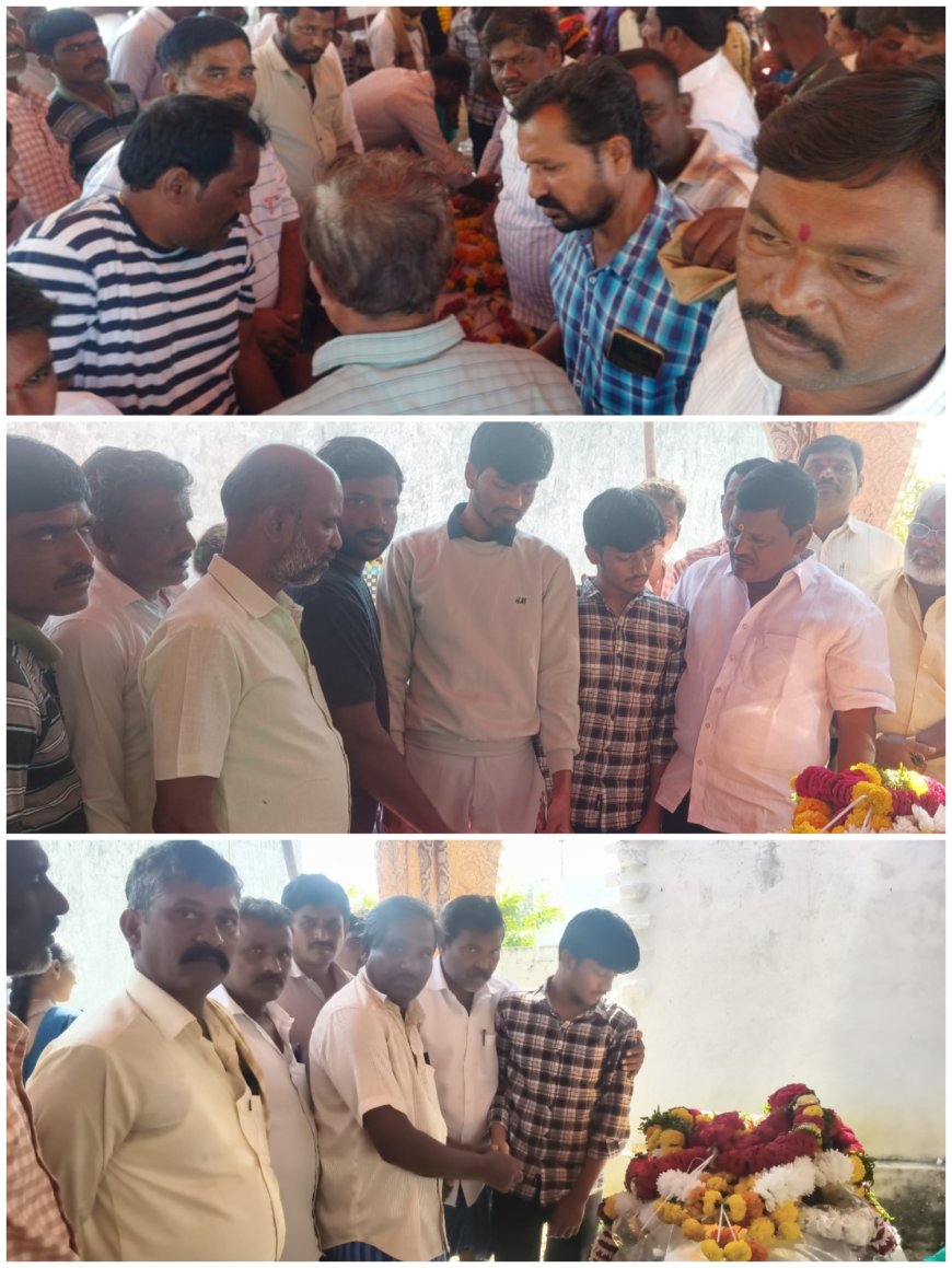 యువకుని మరణం తీరని లోటు?