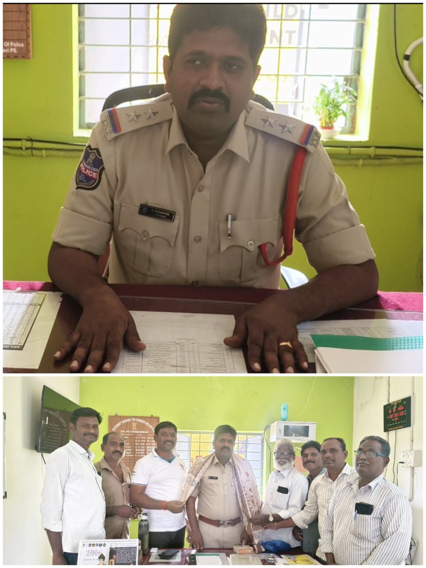 గ్రామాలలో సీసీ కెమెరాలు కీలకము, ఎస్సై నాగరాజు