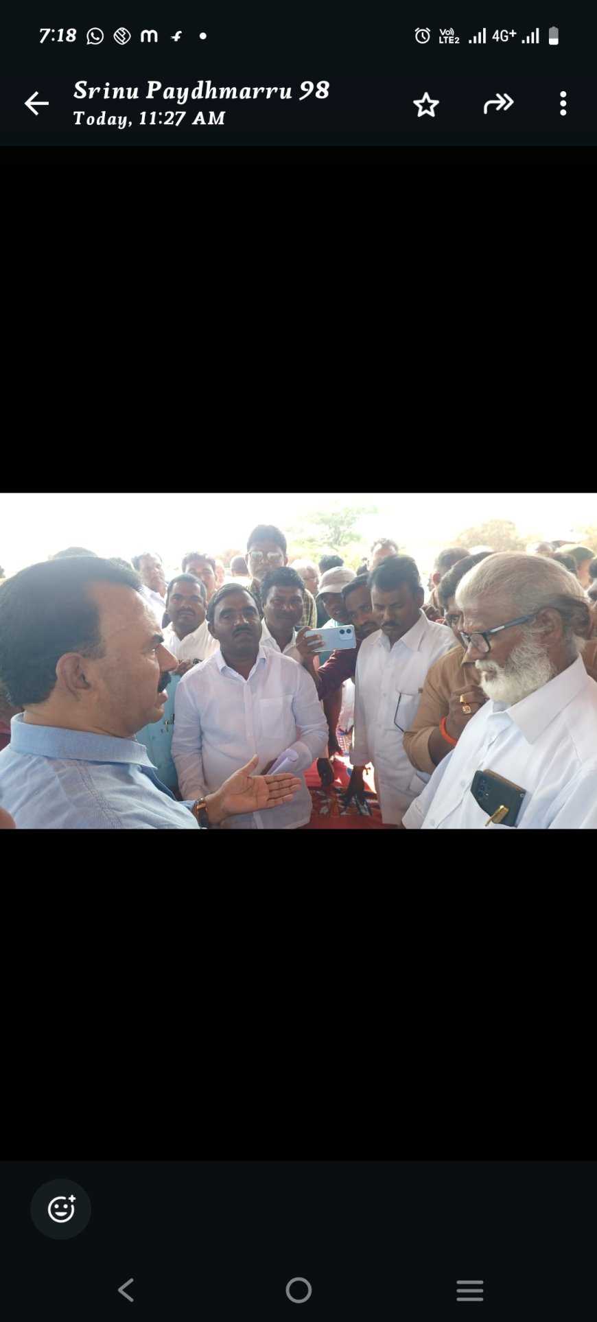 మా సమస్యలను పరిష్కారం చేయరా? మంత్రిని నిలదీసిన శ్రీశైలం నిర్వహితుడు పెబ్బేటి నారాయణరెడ్డి