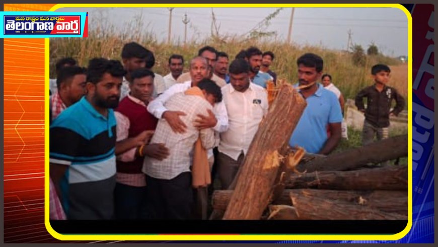 కడారి యాదయ్య అంతిమ యాత్రలో పాల్గొన్న డాక్టర్"ఆలేటి శ్రీనివాస్ గౌడ్