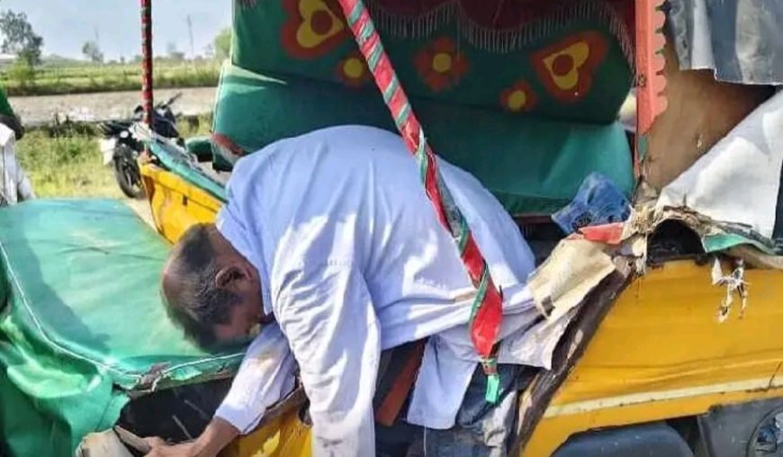 ఘోర రోడ్డు ప్రమాదం వ్యక్తి మృతి