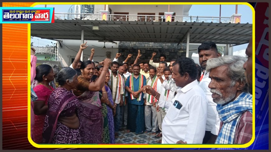 అడ్డగూడూరు మండలంలో కాంగ్రెస్ పార్టీలోకి భారీగా చేరికలు