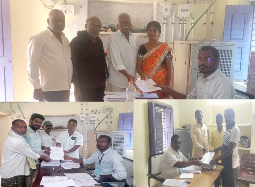 తొలివిడత నామినేషన్ల పర్వం షురూ..