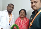 బీసీ జాతీయ మహిళా ఉపాధ్యక్షురాలు కురివి ధనలక్ష్మినీ కలిసిన""RMSS (రాష్ట్రీయ మోడీ సేవా సమితి) సభ్యులు
