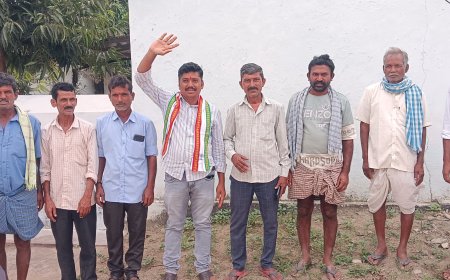 సర్పంచ్ మరియు వార్డు మెంబర్లు ఏకగ్రీవంగా ఎన్నిక