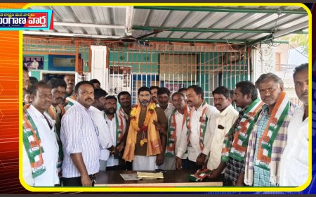 గ్రామాల అభివృద్ధి కాంగ్రెస్ పార్టీతోనే సాధ్యమంటూ