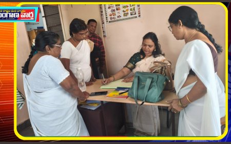 వ్యాధి నిరోధక టీకాల కార్యక్రమాన్ని ఆకస్మిక తనిఖీ డీఎంహెచ్వో