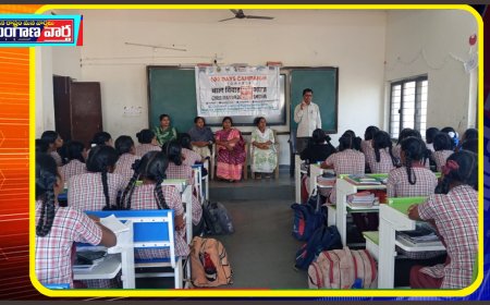 కంచనపల్లి కస్తూర్బా స్కూల్ లో బాల్య వివాహాలపై అవగాహన సదస్సు