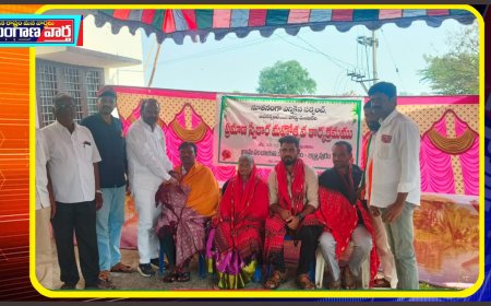 నూతన కార్యవర్గ సభ్యులను సన్మానం చేసిన బిజెపి నాయకులు కడియం రామచంద్రయ్య 