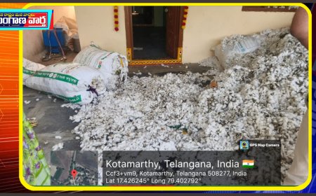 అగ్గిపాలైన పత్తి ఇద్దరిపై కేసు..రిమాండ్ కు తరలింపు ఎస్సై వెంకట్ రెడ్డి