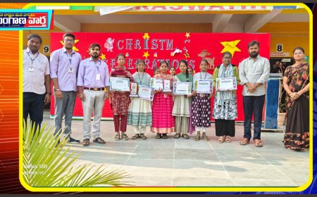 జిల్లా స్థాయి బాల వైజ్ఞానిక ప్రదర్శనలో మెరిసిన ఎర్రవల్లి శ్రీ సరస్వతి ఇంటర్నేషనల్ ( సీబీఎస్ఈ ) విద్యార్థులు