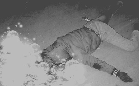 ఘోర రోడ్డు ప్రమాదం యువకుడు మృతి