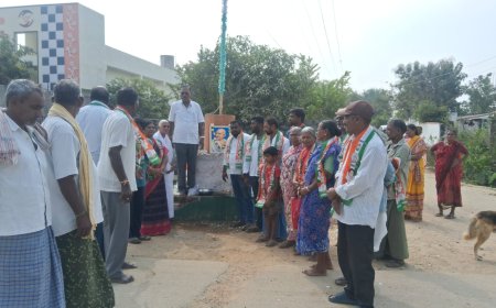 140వ ఆవిర్భావ దినోత్సవం సందర్భంగా పతాకవిష్కరణ