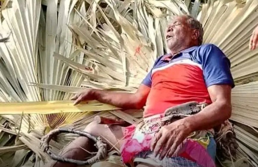 గీత కార్మికుడు మృతి