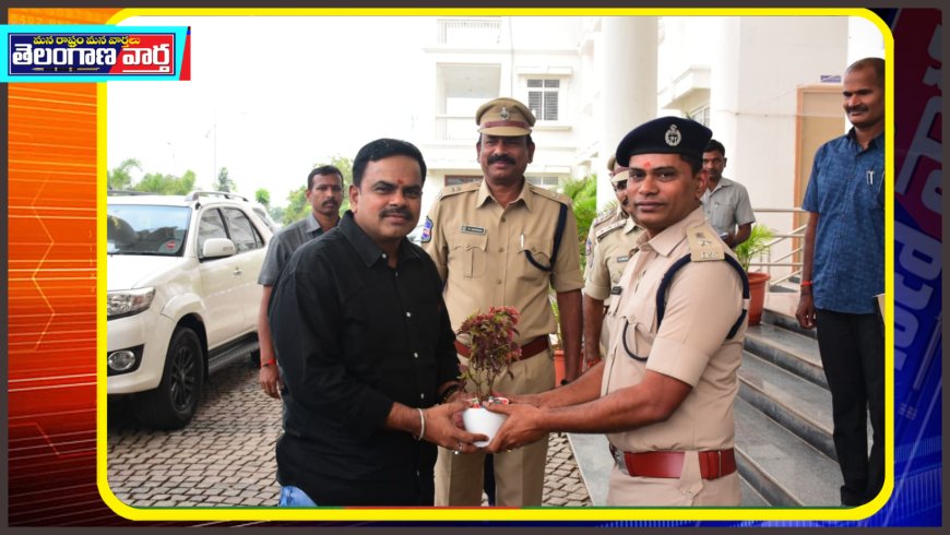 ఎన్నికల భద్రతపై జిల్లా పోలీసుల సిద్ధతను పరిశీలించిన డి.ఐ.జి. చౌహాన్