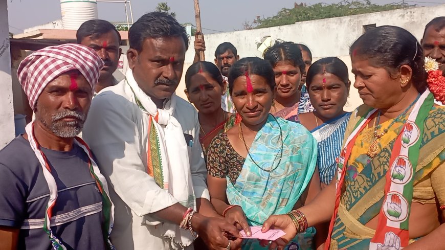 గ్రామ పంచాయతీలను అభివృద్ధి చేస్తా ధరావత్ రామోజీ