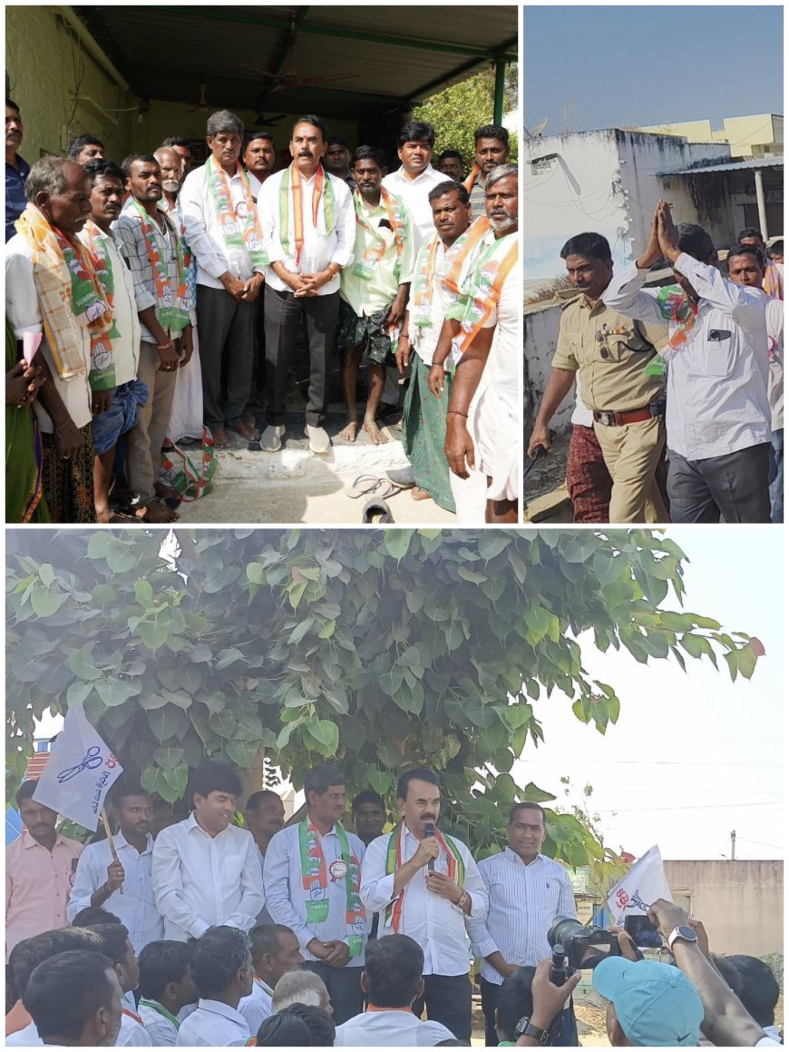 జూపల్లి పర్యటనతో, చక్రం తిప్పుతున్న చక్రవర్తి సైన్యం