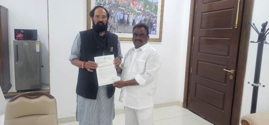 బిక్కేరు వాగు పై బ్రిడ్జి నిర్మించాలి ఎమ్మెల్యే మందుల సామెల్