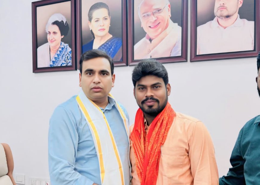 ఎంపీని కలిసిన  రాఘవాపురం సర్పంచ్