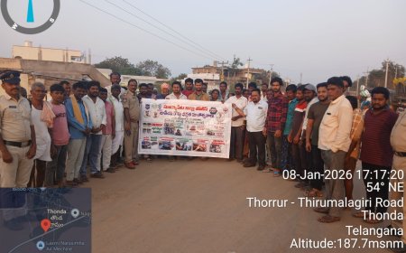 ఒక్క క్షణం మత్తు....నీ జీవితం చిత్తు : ఎస్సై వెంకట్ రెడ్డి