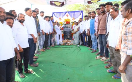 పెద్ద చెరువు కట్ట అందంగా తీర్చిదిద్దాలి ఎమ్మెల్యే