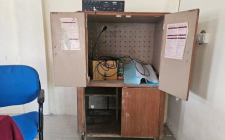 ఎంపీడీవో కార్యాలయంలో సామాగ్రి గల్లంతు