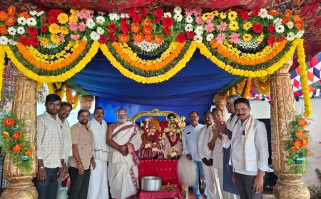 కన్నుల పండుగగా గోదా రంగనాయకుల కళ్యాణం