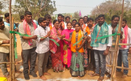 అడ్డగూడూరులో  రాష్ట్రస్థాయి ద్వితీయ  కబడ్డీ క్రీడోత్సవాలను ప్రారంభించిన ఎంఈఓ సబిత 