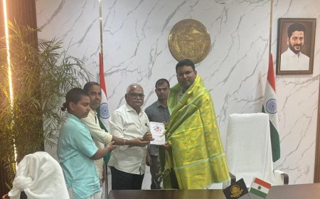 బ్రహ్మోత్సవాలకు జిల్లా కలెక్టర్ కు ఆహ్వానం