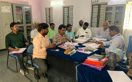 పీఎం శ్రీ తెలంగాణ మోడల్ స్కూల్, ఆత్మకూర్ (ఎస్) లో అకాడమిక్ ప్యానెల్ తనిఖీ