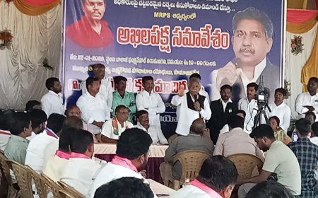 బాధితులకు న్యాయం జరిగేంత వరకు ఉద్యమిస్తా :మందకృష్ణ మాదిగ