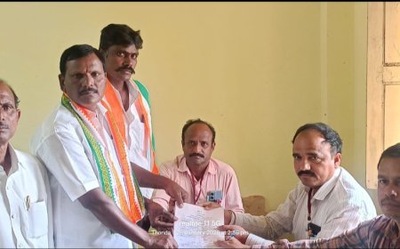 మున్సిపల్ లో తొలి రోజు తొమ్మిది నామినేషన్లు దాఖలు