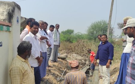 గ్రామంలోని అన్ని సమస్యలు తీరుస్తా..గ్రామ సర్పంచ్ ఎర్ర రోజా సుధాకర్ 