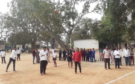 సీఎం కప్ మండల స్థాయి క్రీడలు ప్రారంభించిన ఎంపీడీవో శంకరయ్య