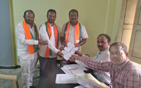 2వ వార్డు కౌన్సిలర్ అభ్యర్థి గా నామినేషన్ వేసిన అంబటి మహేష్