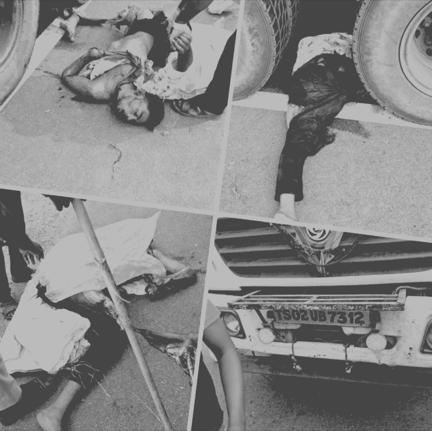 నుజ్జు నుజ్జు అయిన ఇద్దరు  విద్యార్థులు