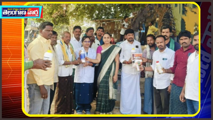 పశువులు ఆరోగ్యంగా ఉన్నప్పుడే రైతులు ఆర్థికంగా ఎదుగుతారు - సర్పంచ్ శిరీష